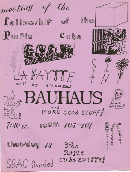 Original image of our Thursday 13 flyer.